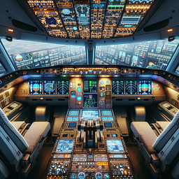 Airbus A320 glass cockpit