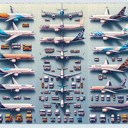 Comparison of the range of different Airbus A320 variants
