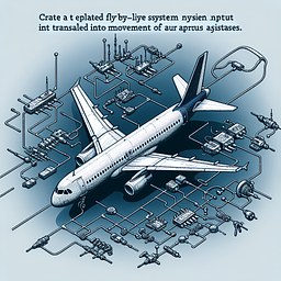 Schematic diagram of the Airbus A320's fly-by-wire system