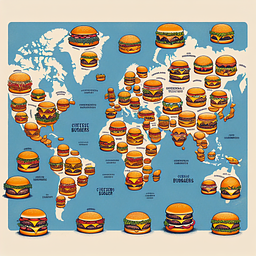 Regional variations of the cheeseburger