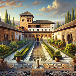 The Alhambra Palace, a UNESCO World Heritage site, is a testament to Spain's rich history